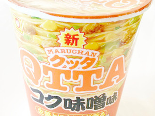 「マルちゃん QTTA コク味噌味 カップ82g」のクチコミ画像 by コーンスナック好きさん
