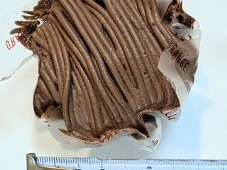 「オランジェ 濃厚生ショコラのモンブラン パック1個」のクチコミ画像 by はるなつひさん