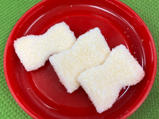 「ブルボン しゃりもにグミ ピーチ味 袋57g」のクチコミ画像 by ねこねこりんさん