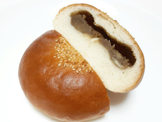 「木村屋 ほうじ茶あんぱん 袋1個」のクチコミ画像 by つなさん