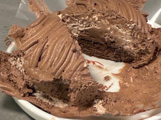 「オランジェ 濃厚生ショコラのモンブラン パック1個」のクチコミ画像 by chickyさん