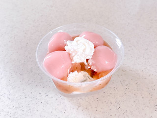 高評価】ミニストップ 桜餡の白玉ぜんざいの感想・クチコミ・値段