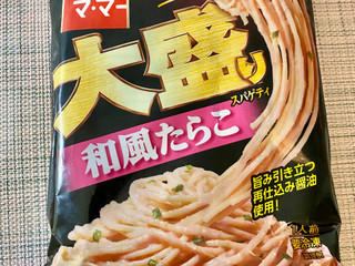 「マ・マー 大盛りスパゲティ 和風たらこ 袋340g」のクチコミ画像 by ぱぴぴさん