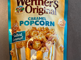 「Werther’s Original キャラメルポップコーン ソルト 袋140g」のクチコミ画像 by chickyさん