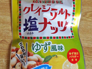 「inaba クレイジーソルトナッツ ゆず風味 65g」のクチコミ画像 by 7GのOPさん