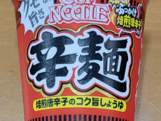 「日清食品 カップヌードル 辛麺 カップ82g」のクチコミ画像 by ニャンタさん