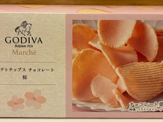 ゴディバ ポテトチップス チョコレート 桜（ゴディバジャパン