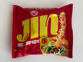 「オンガネジャパン ジンラーメン 辛口 袋120g」のクチコミ画像 by 踊る埴輪さん