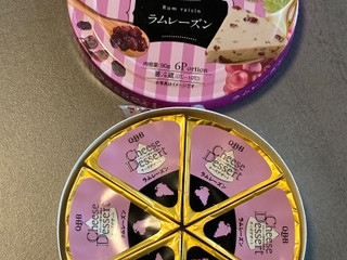 「Q・B・B チーズデザート ラムレーズン 箱15g×6」のクチコミ画像 by chickyさん