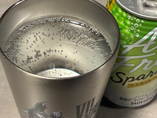 「サントリー オールフリー スパークリング マスカット・オブ・アレキサンドリア 缶350ml」のクチコミ画像 by chickyさん