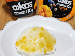 「ダノン オイコス プロテインヨーグルト 高吸収タンパク質 マンゴー カップ113g」のクチコミ画像 by みにぃ321321さん