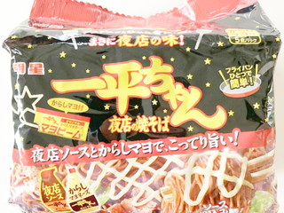 「明星食品 一平ちゃん夜店の焼そば からしマヨ付 袋109g×5」のクチコミ画像 by コーンスナック好きさん