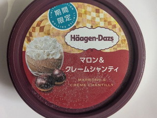 「ハーゲンダッツ ミニカップ マロン＆クレームシャンティ カップ110ml」のクチコミ画像 by まこぴーさん