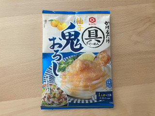 「キッコーマン 具麺 柚子鬼おろし 袋42g×2」のクチコミ画像 by こつめかわうそさん