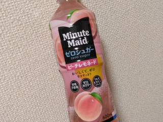 「コカ・コーラ ミニッツメイド ゼロシュガー ピーチレモネード ペット600ml」のクチコミ画像 by やっぺさん