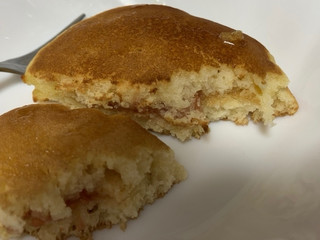ヤマザキ ふわもち食感のパンケーキ とちあいか苺のジャム＆マーガリン