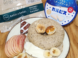 「森永 小さなチーズケーキ×カルピス 90g」のクチコミ画像 by みにぃ321321さん