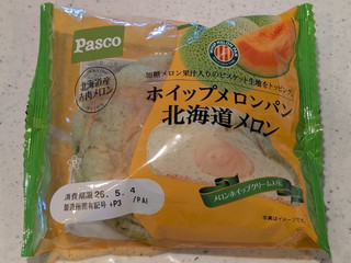 「Pasco ホイップメロンパン 北海道メロン 袋1個」のクチコミ画像 by Linuspapaさん