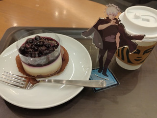 「スターバックス ブルーベリーレアチーズケーキ」のクチコミ画像 by ぴのこっここダイエット中さん