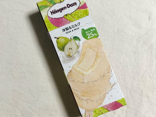 「ハーゲンダッツ バー 洋梨＆ミルク 箱69ml」のクチコミ画像 by む チ ャさん