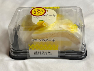 「ヤマザキ レモンのケーキ パック2個」のクチコミ画像 by む チ ャさん