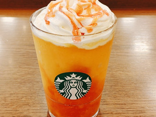 「スターバックス ぎゅぎゅっと オレンジ & マンゴー フラペチーノ」のクチコミ画像 by minoesさん