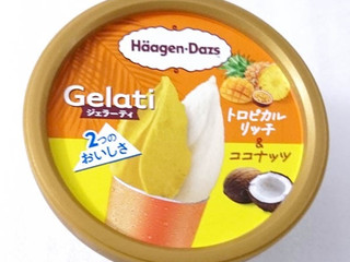 「ハーゲンダッツ ミニカップ Gelati トロピカルリッチ＆ココナッツ カップ110ml」のクチコミ画像 by Falconsableさん