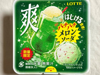 「ロッテ 爽 パチパチメロンソーダ 185ml」のクチコミ画像 by む チ ャさん
