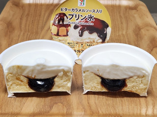 「セブン＆アイ プリン氷 150ml」のクチコミ画像 by みにぃ321321さん