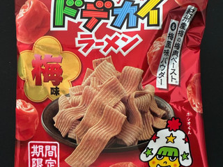 「おやつカンパニー ベビースタードデカイラーメン 梅味 袋62g」のクチコミ画像 by mari-D-juanaさん