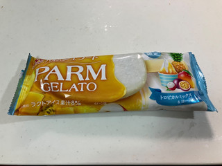 「森永 PARM ジェラート トロピカルミックス＆ヨーグルト味 80ml」のクチコミ画像 by こつめかわうそさん