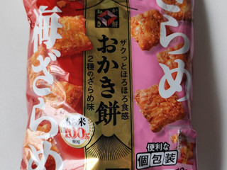 「三幸製菓 おかき餅 2種のざらめ味 袋80g」のクチコミ画像 by ゆいきらさん