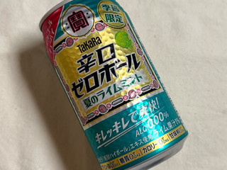 「タカラ 辛口ゼロボール 夏のライムミント 350ml」のクチコミ画像 by む チ ャさん