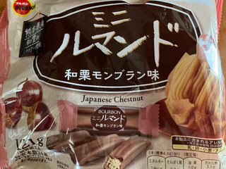 「ブルボン ミニルマンド 和栗モンブラン味 121g」のクチコミ画像 by あめかのこさん