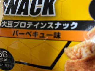 「おやつカンパニー 大豆プロテインスナック バーベキュー味 21g」のクチコミ画像 by あめかのこさん