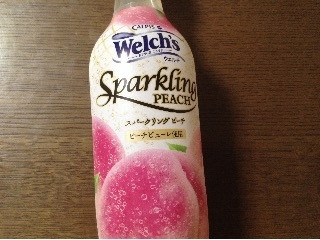 「カルピス Welch’s スパークリングピーチ ペット450ml」のクチコミ画像 by レビュアーさん