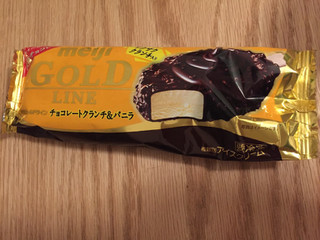 「明治 GOLD LINE チョコレートクランチ＆バニラ 袋90ml」のクチコミ画像 by たくおむらいすさん