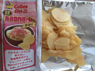 「カルビー ポテトチップス たらこクリーム味 ドン・キホーテ限定 袋55g」のクチコミ画像 by MOKAさん