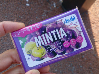 中評価】アサヒ ミンティア グレープの感想・クチコミ・値段・価格情報