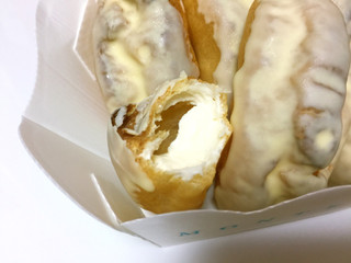 「モンテール 小さな洋菓子店 クリームチーズのプチエクレア 袋6個」のクチコミ画像 by gggさん