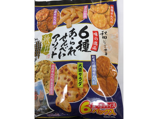 「秋田いなふく米菓 味の逸品 6種のあられせんべいアソート 215g」のクチコミ画像 by レビュアーさん