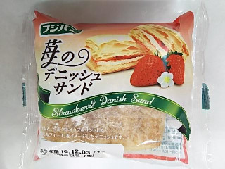 「フジパン 苺のデニッシュサンド 袋1個」のクチコミ画像 by いちごみるうさん