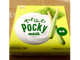ぼんぐり 中評価】江崎グリコ ポッキーミディ 抹茶の感想・クチコミ・カロリー