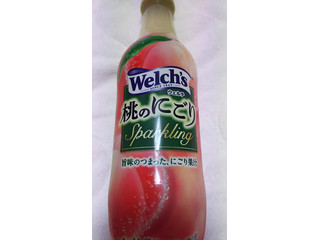 「アサヒ Welch’s 桃のにごりスパークリング ペット450ml」のクチコミ画像 by ﾙｰｷｰｽﾞさん