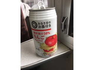 「西友 みなさまのお墨付き 贅沢果汁50％ りんご チューハイ 缶350ml」のクチコミ画像 by レビュアーさん