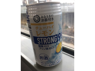 「西友 みなさまのお墨付き チューハイレモン ストロング 缶350ml」のクチコミ画像 by レビュアーさん