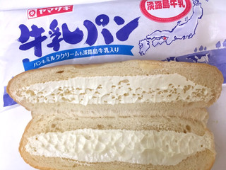 「ヤマザキ 牛乳パン 淡路島牛乳 袋1個」のクチコミ画像 by レビュアーさん