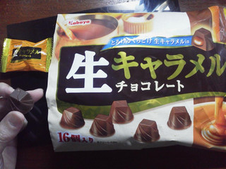 「カバヤ 生キャラメルチョコレート 袋16個」のクチコミ画像 by Jiru Jintaさん
