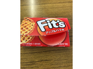 「ロッテ Fit’s アップルパイ味 箱12枚」のクチコミ画像 by まつぼっくり118さん