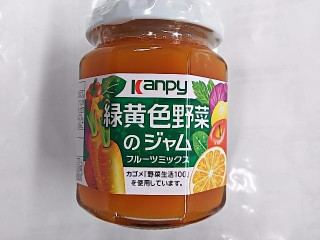 「kanpy 緑黄色野菜のジャム フルーツミックス 瓶145g」のクチコミ画像 by いちごみるうさん